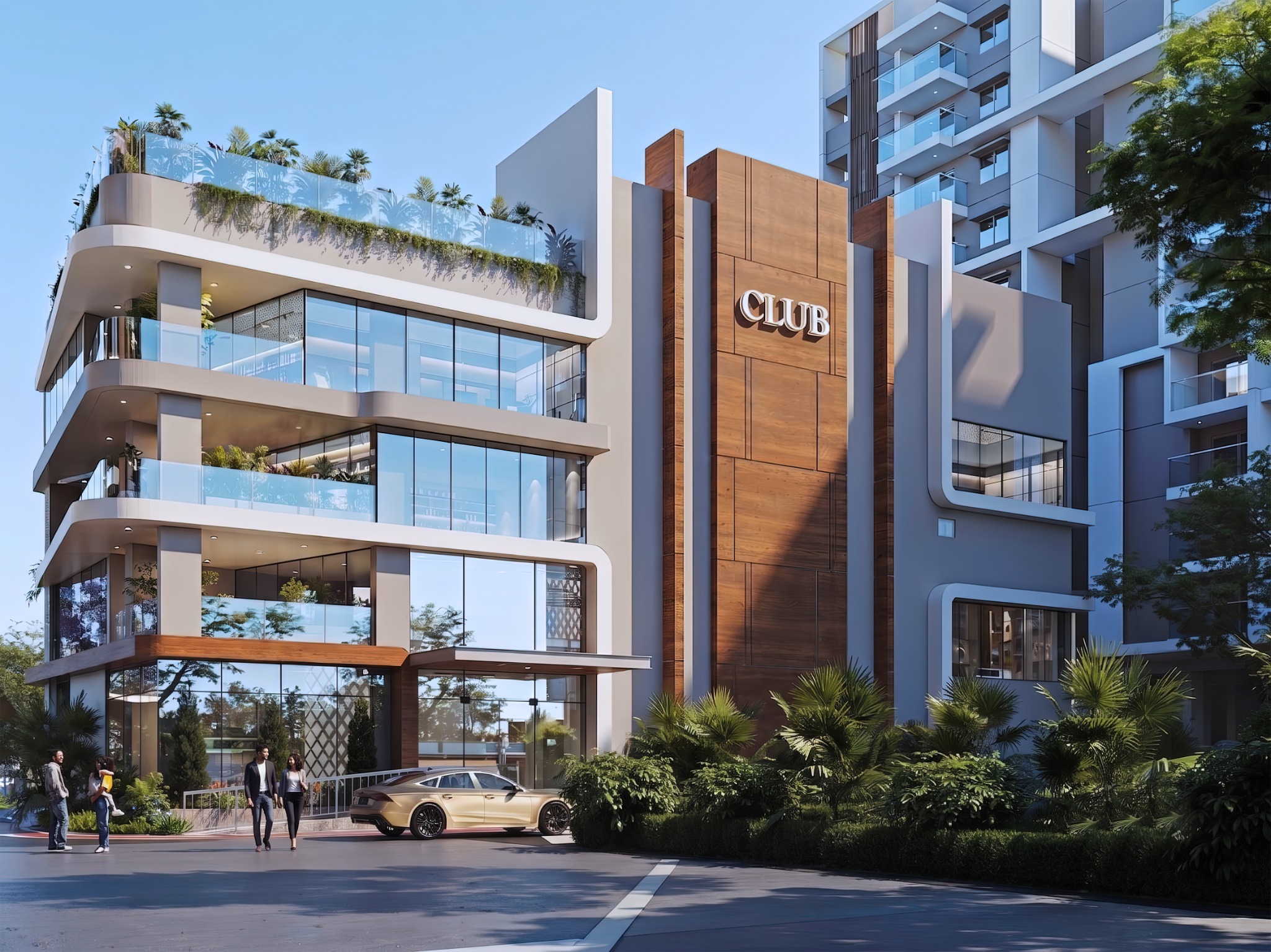 Vision Amnaya clubhouse and amenities