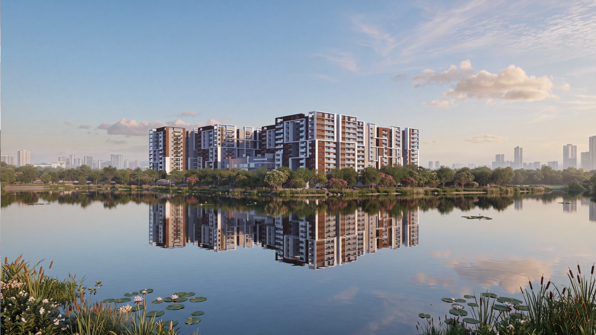 Vision Amnaya residences and landscape